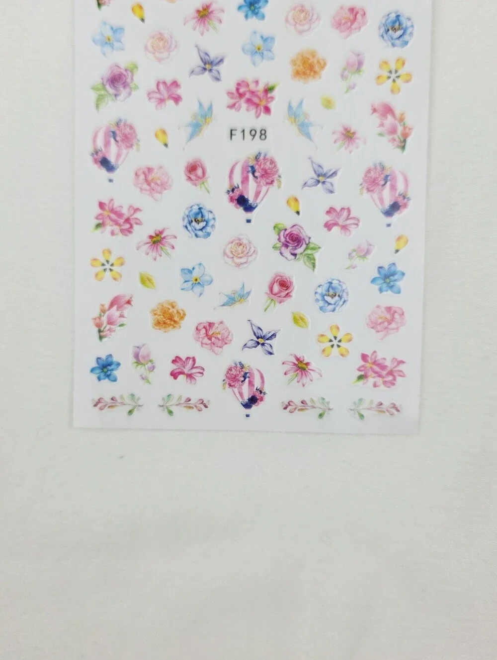 Trendy Self Adhesive Nails Art Transfer Sticker